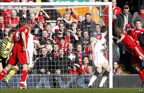 BBC Sport - Football - Liverpool 3-1 Manchester United