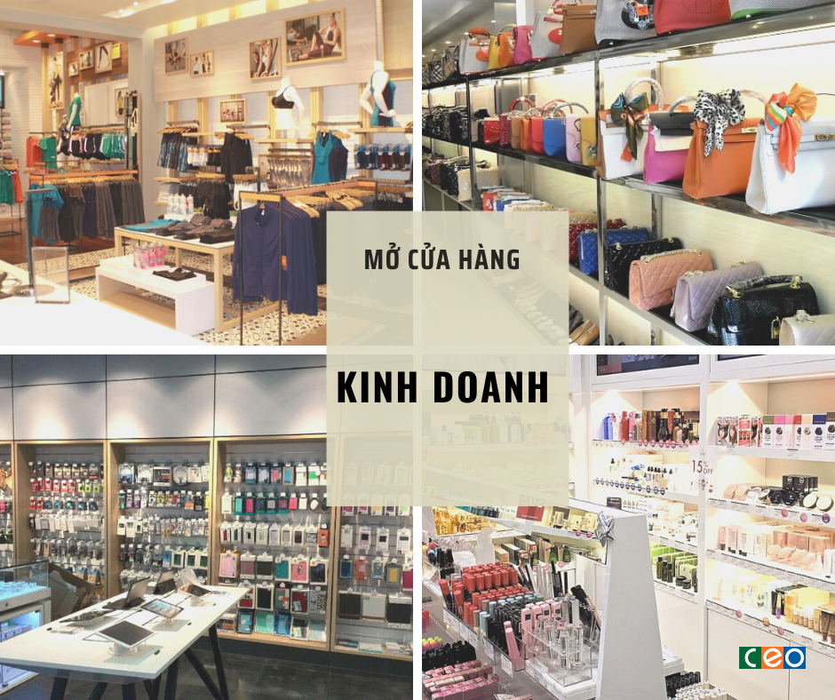 Mở cửa hàng kinh doanh