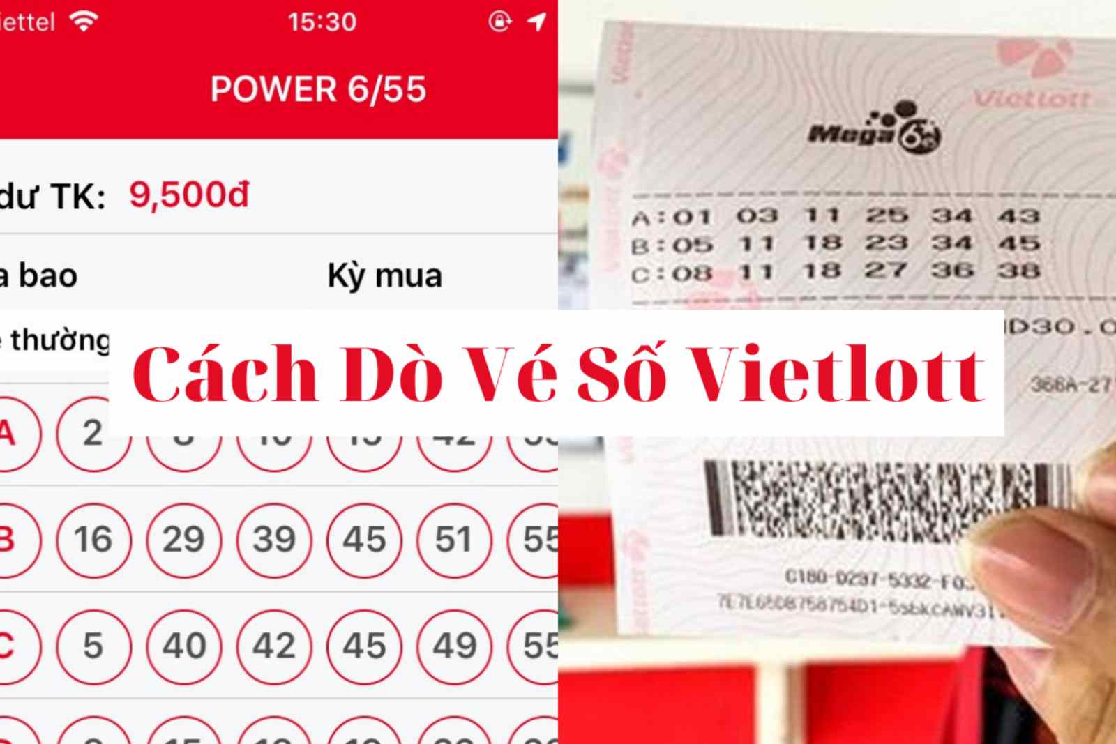 5 Cách chơi Vietlott Mega 6/45 chi tiết và đơn giản nhất