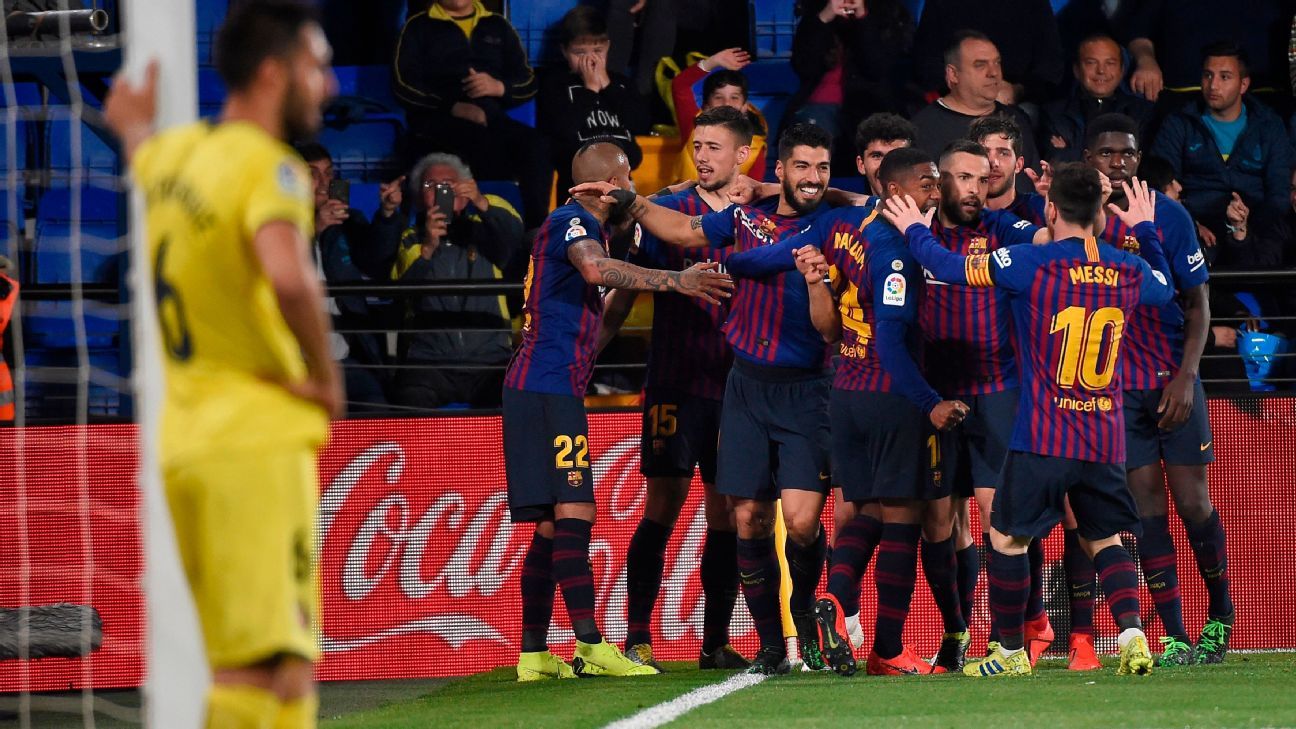 Villarreal 4-4 Barcelona (Apr 2, 2019) Final Score - ESPN