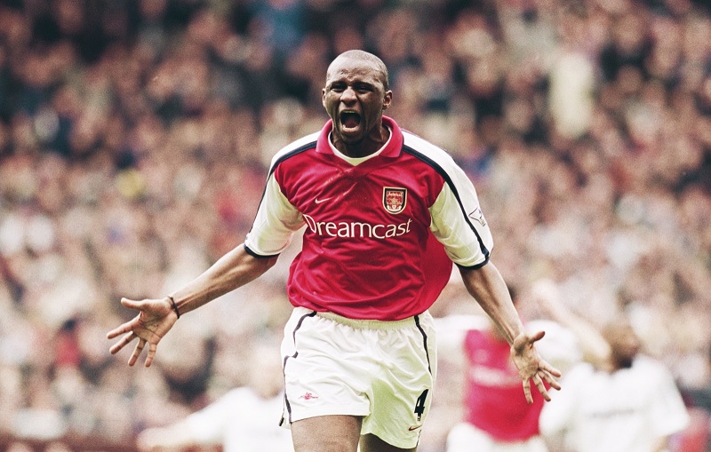 Patrick Vieira - đội trưởng huyền thoại của Arsenal