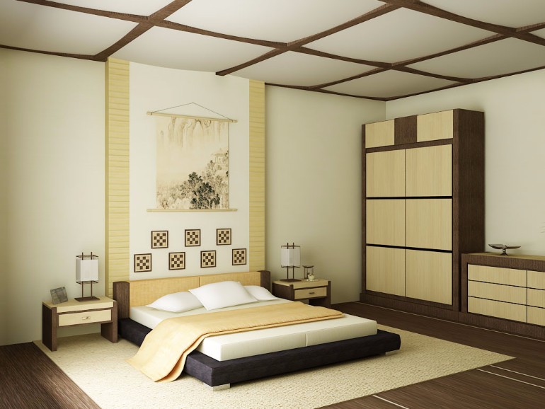 Khám phá nét đặc trưng trong nội thất phòng ngủ kiểu Nhật