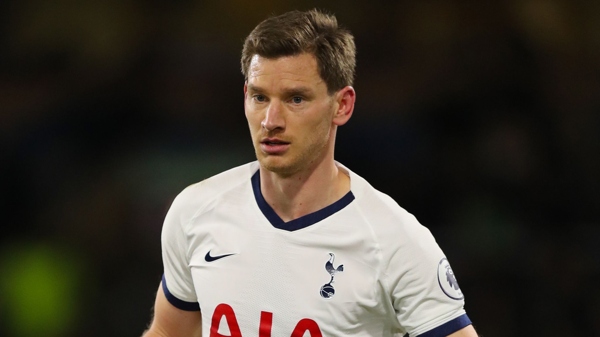 Jan Vertonghen: Former Tottenham defender played with concussion symptoms for nine months | Football News | Sky Sports